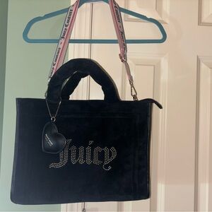 Juicy Couture Black Tote Bag
